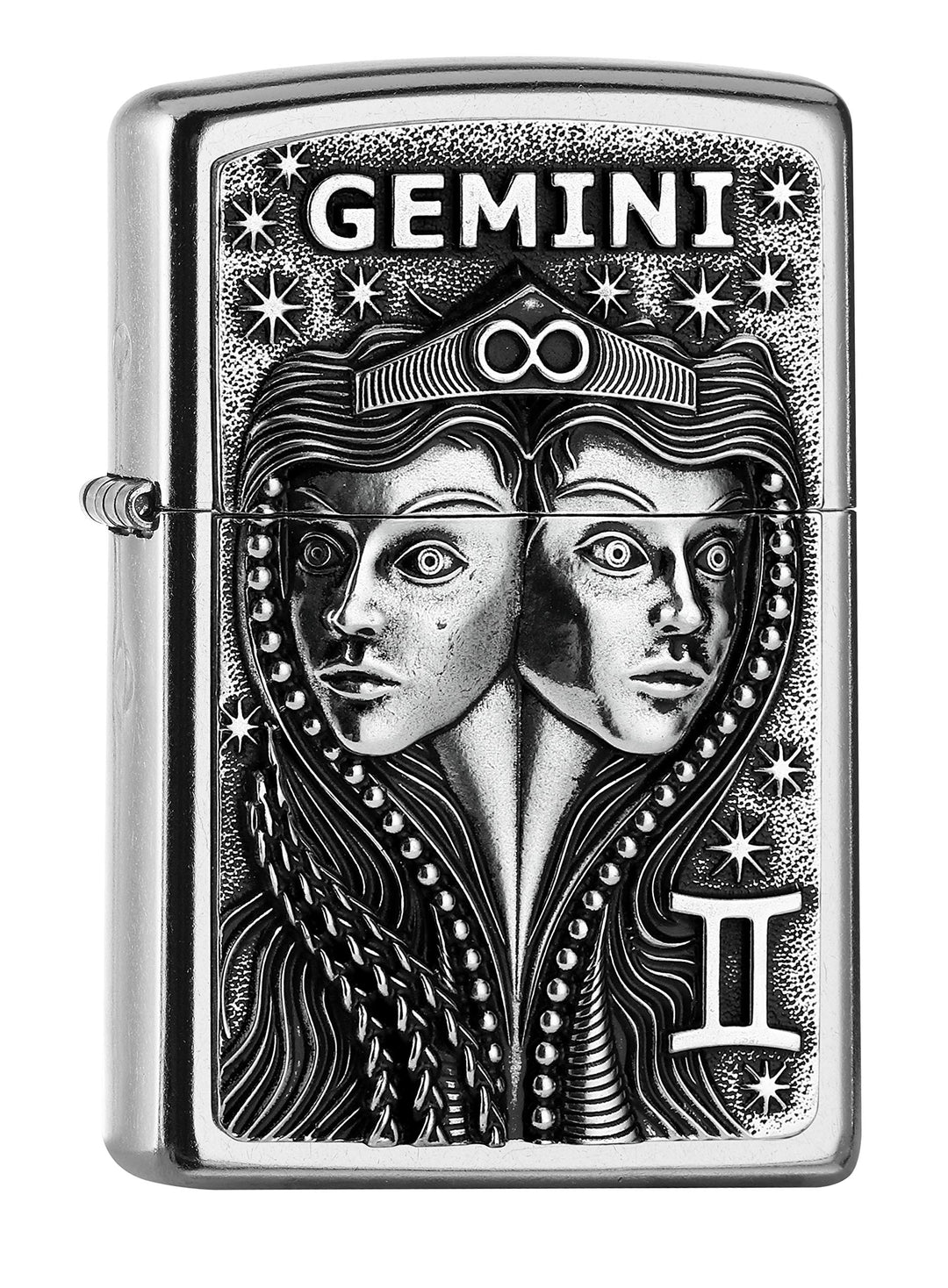 Zippo 2006503 PL 207 Gemini Tierkr. V19 Feuerzeug,Messing,Design,5,83,81,2