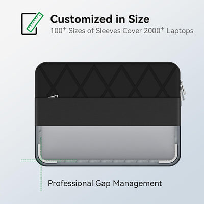 Smatree 13,3 Zoll Anti-Shock Laptop Sleeve Case wasserdichte Schutzhülle Slim Cover Massgeschneidert