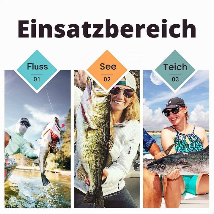 TRUSCEND Gummifische Angelköder für Forelle Zander & Barsch, Kunstköder Angelausrüstung Gummiköder A