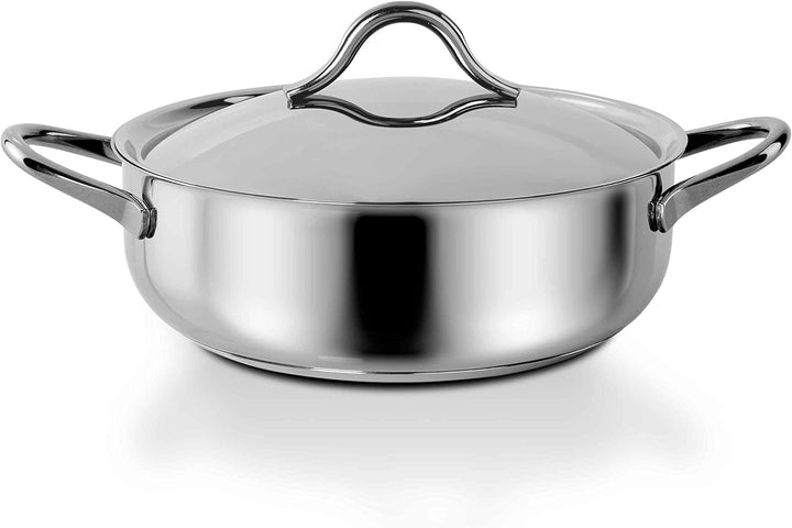 Barazzoni Geschmack/Italienisch 9 Teile, Edelstahl 18/10. Made in Italy.