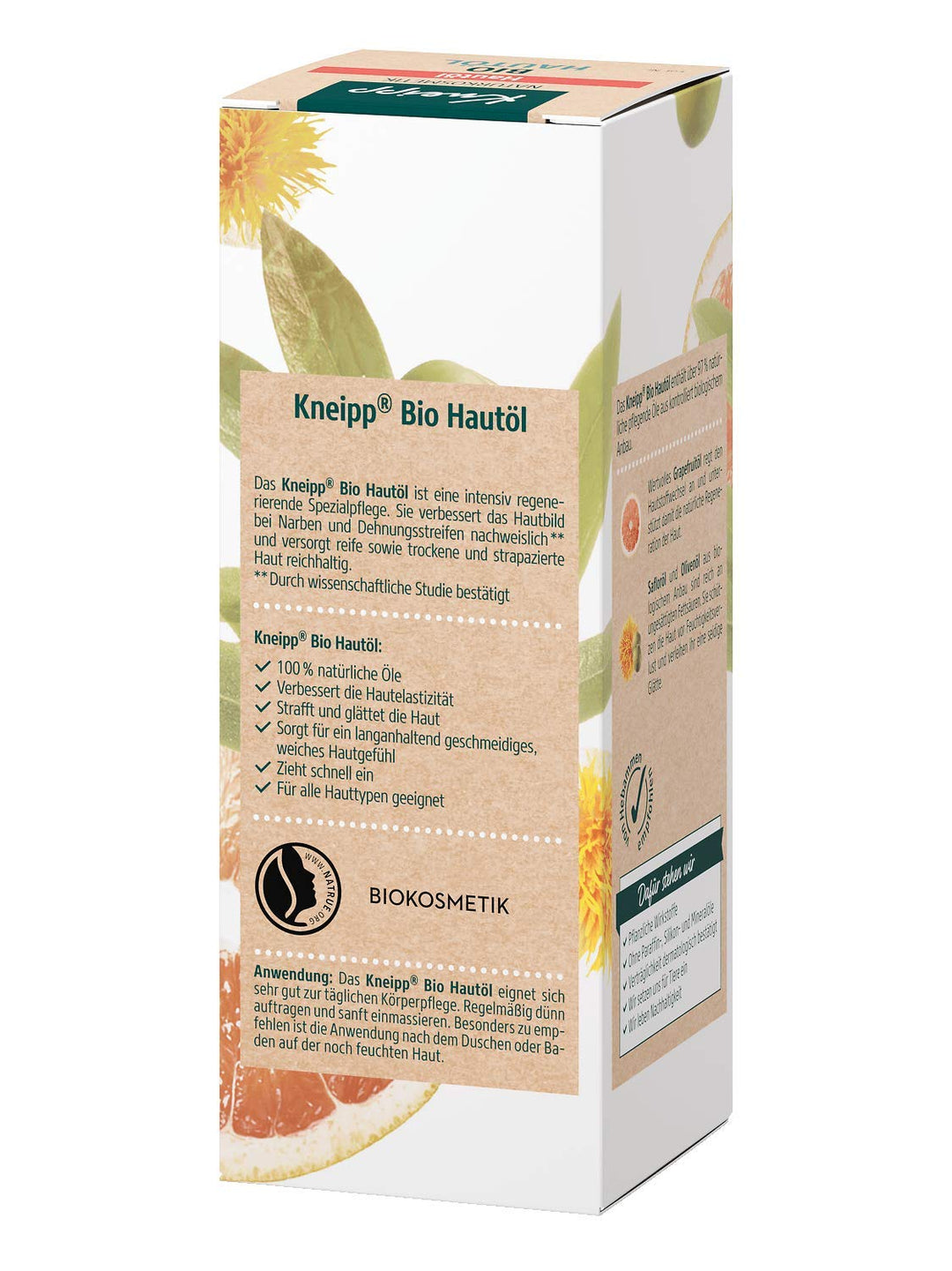 Kneipp Bio Hautöl, 2er Pack, 100ml 100 ml (2er Pack), 100 ml (2er Pack)