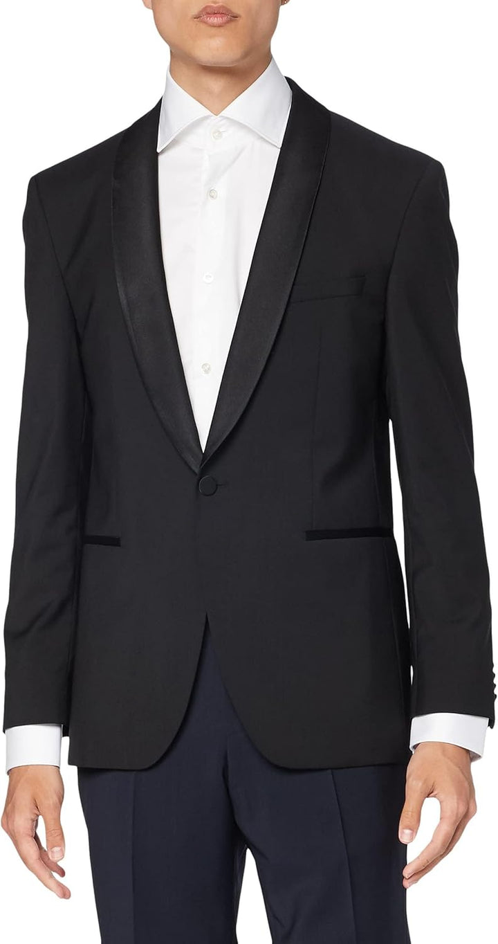 HUGO Herren Anzugjacke 102 Schwarz (Black 001), 102 Schwarz (Black 001)
