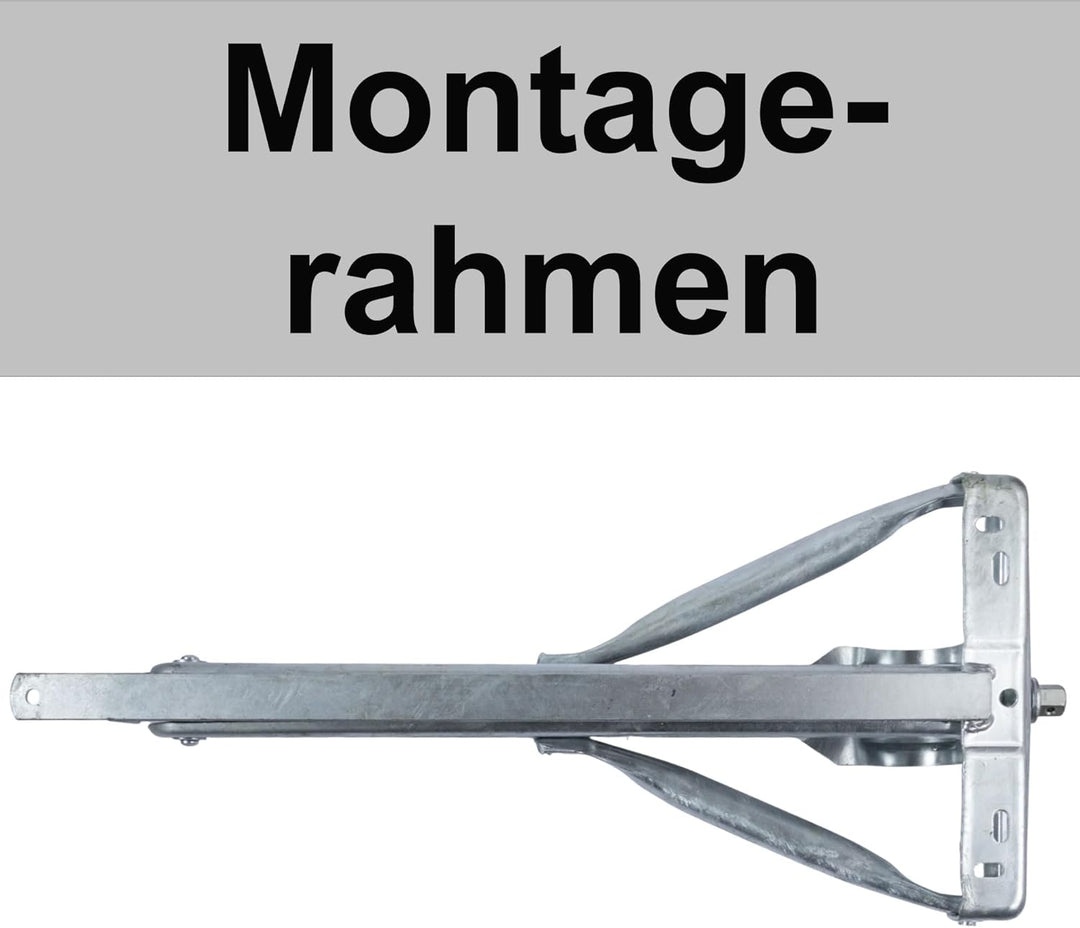 Ausdrehstütze Eckstütze aus Stahl Stützbein geeignet für Caravan Trailer PKW-Anhänger Abstützung Niv