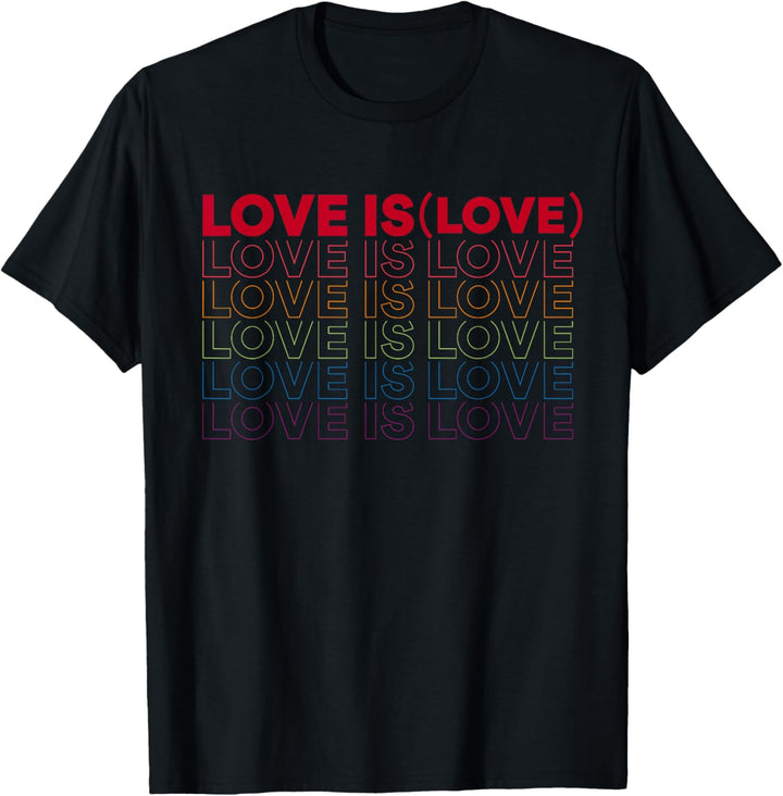 (RED) Originals PRIDE Collection - LOVE IS LOVE T-Shirt