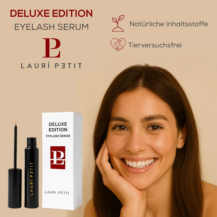 Wimpernserum ohne Hormone – Augenbrauen und Wimpern Serum Booster für starkes Wachstum von Wimpern &