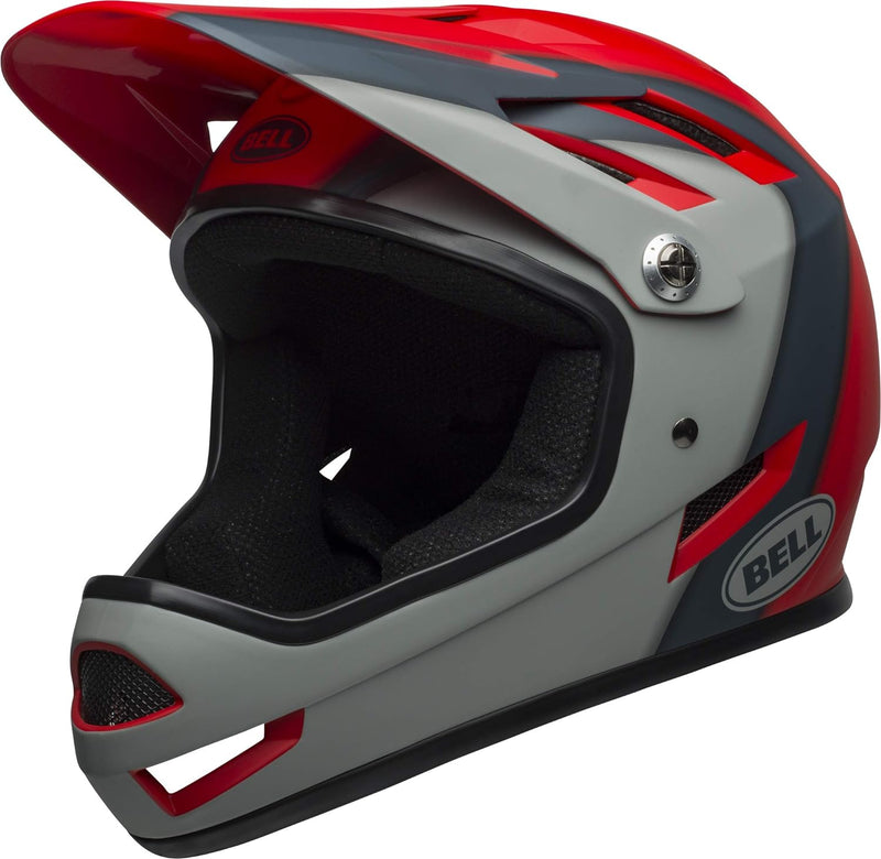 BELL Unisex -Erwachsene Sanction Fahrradhelm M presences m crim/slate/d gry19, M presences m crim/sl