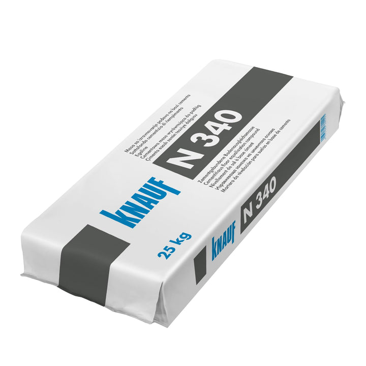 Knauf N 340 Bodenausgleichsmasse 25kg | zementgebunden 5–40mm | selbstnivellierende Ausgleichsmasse