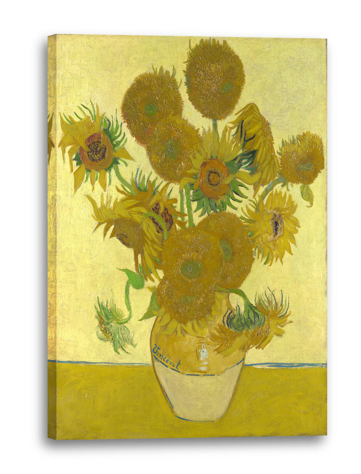 Printed Paintings Leinwand (60x80cm): Vincent Van Gogh - Sonnenblumen (1888) 60x80 cm, 60x80 cm