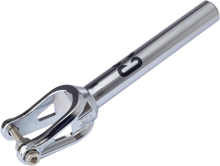 CORE SL Stunt-Scooter Fork IHC Park Trick Tret Roller Ersatz Gabel + F26 Sticker Silber, Silber