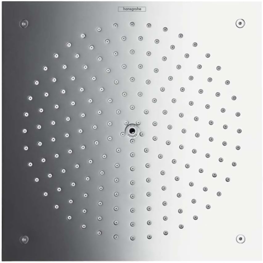 hansgrohe Raindance Air Duschkopf, Kopfbrause Unterputz, Chrom, 1 Strahlart, 1 Strahlart