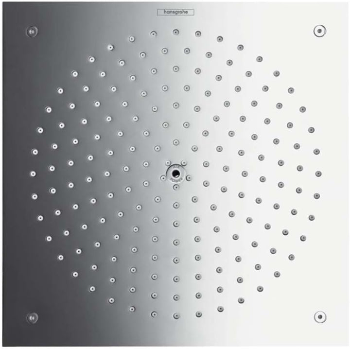 hansgrohe Raindance Air Duschkopf, Kopfbrause Unterputz, Chrom, 1 Strahlart, 1 Strahlart
