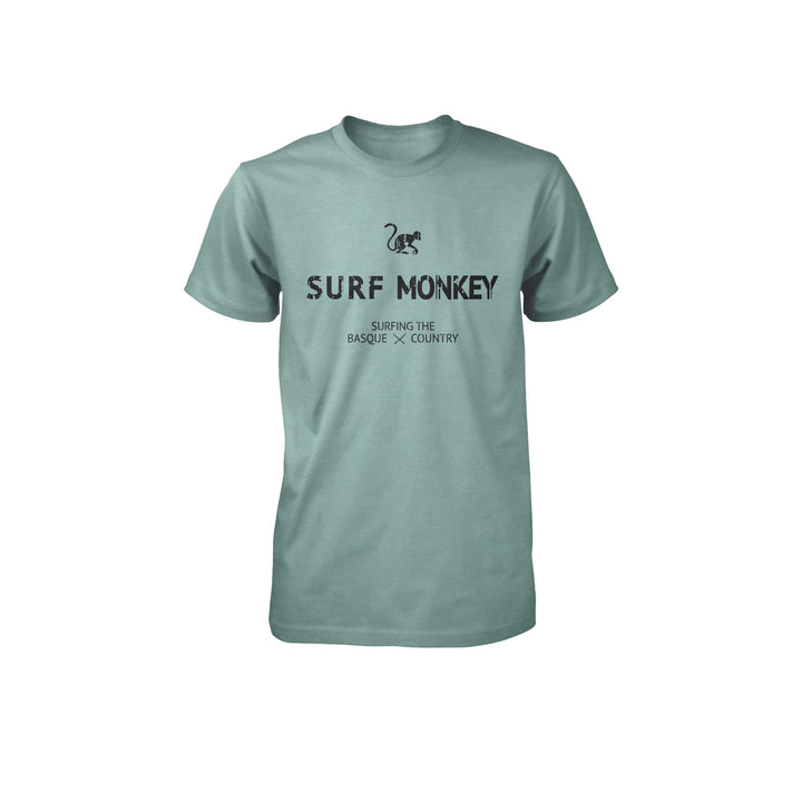 SURF MONKEY Bio-Baumwoll-T-Shirt, Zitronengelb S Sage, S Sage
