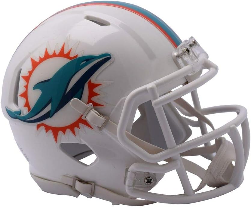 NFL Riddell Football Speed Mini Helm Miami Dolphins