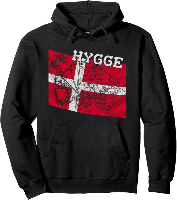 Dänemark Freunde Pullover Hoodie