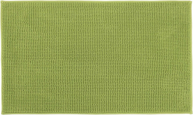 Gözze - Anti-Rutsch-Badematte, Superweich, 100% Mikrofaser, 60 x 100 cm - Apfelgrün Apfelgrün 60 x 1