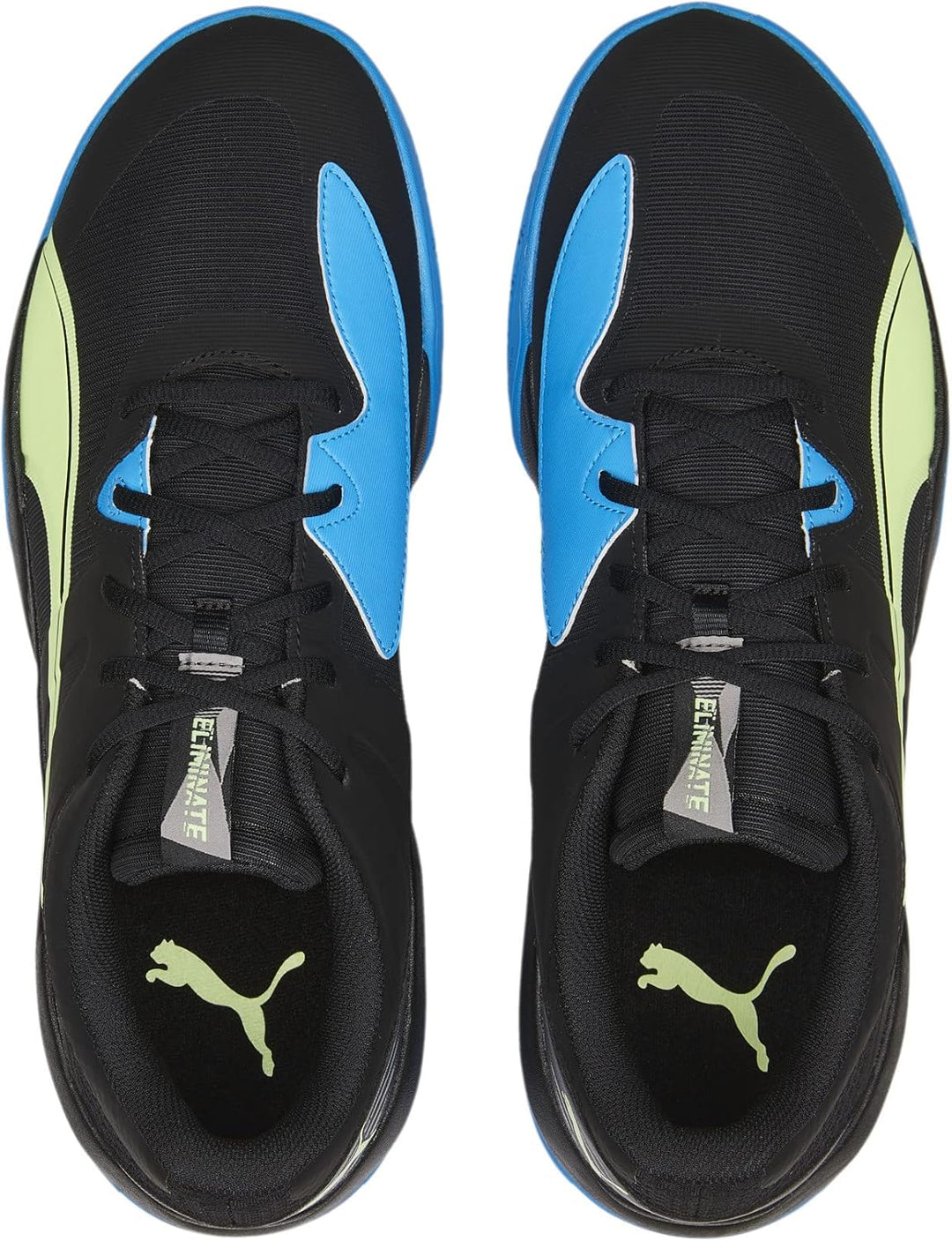 PUMA Herren Eliminate Pro Ii Hallenturnschuh 43 EU Puma Black Fizzy Light Ocean Dive, 43 EU Puma Bla