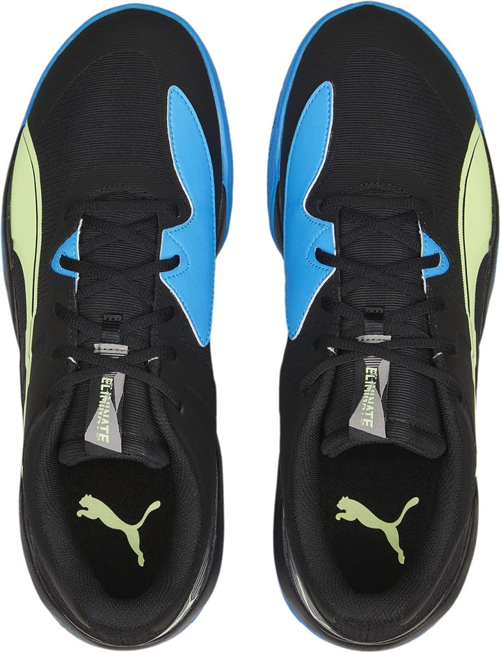 PUMA Herren Eliminate Pro Ii Hallenturnschuh 43 EU Puma Black Fizzy Light Ocean Dive, 43 EU Puma Bla