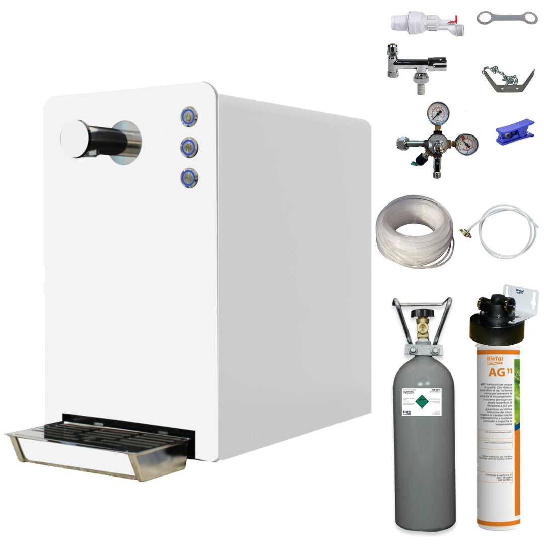 Wassersprudler BT-30 SetTafelwasseranlage mit Kühlung Sprudelwasser Trinkwasser Wasserspender 30 L/h