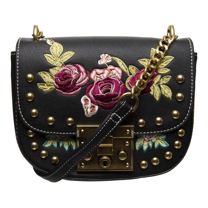 Gabor Umhängetasche Damen Georgia, (Schwarz), 21x16x5.5 cm, Gabor Handtasche Damen