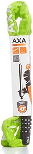 AXA Rigid RCC 120 – Kettenschloss mit Code – 120 cm lang – Stahlglieder 3,5 mm – Sicherheitsstufe 3