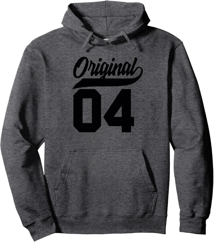 19.Geburtstag Original Jungen Mädchen Vintage Jahrgang 2004 Pullover Hoodie
