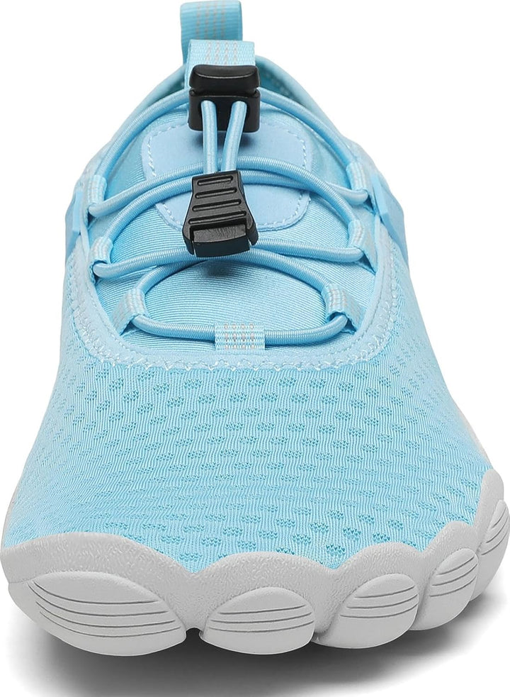 SAGUARO Herren Badeschuhe Damen rutschfeste Sohle Schnell Trocknend Schwimmschuhe 42 EU Azurblau, 42