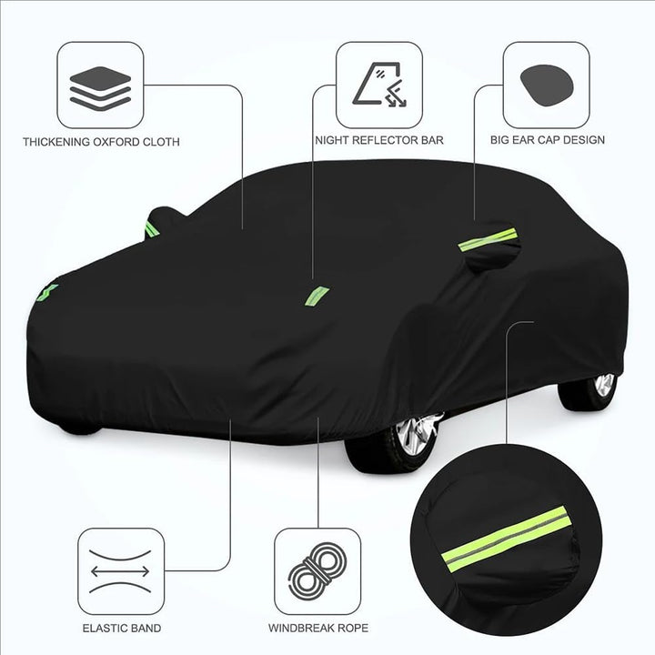 Autogarage Abdeckung Wasserdicht,Auto Abdeckplane,Auto Abdeckung,Wasserdicht Und Uv-Beständig,Vier J