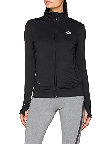 Lotto Damen Xride Ii Sweat Fz W Jacke XS Schwarz, XS Schwarz