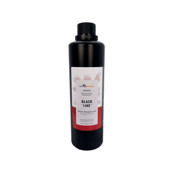 well2wellness® Premium Sauna-Aufguss-Konzentrat Black Line - Winter Wonder Land - 500ml