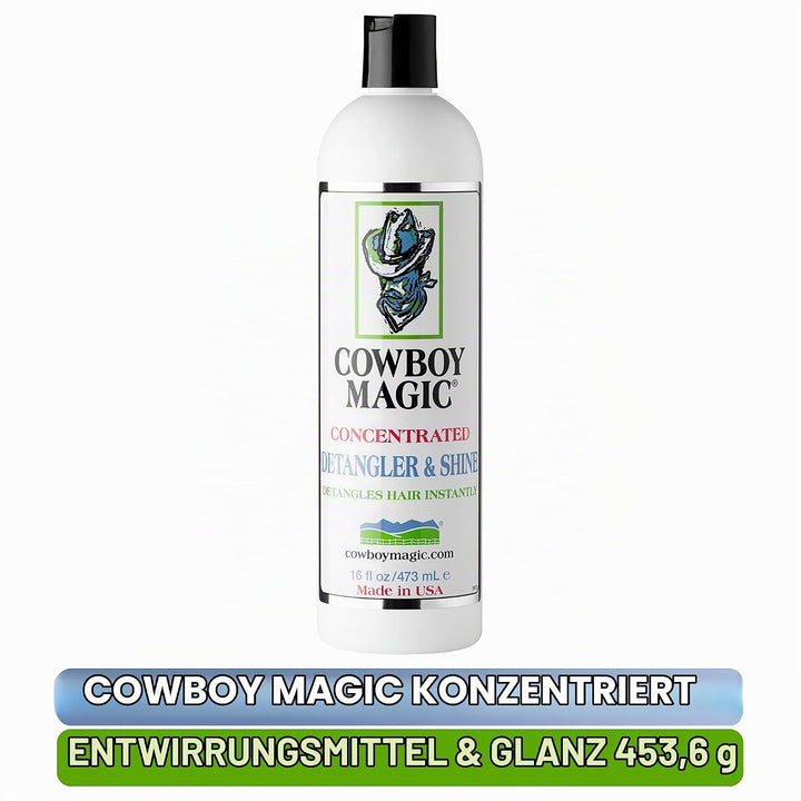 Cowboy Magic Cowboy Magie Detangler und Shine - 16 oz - Clear, Unisex, CBM0007