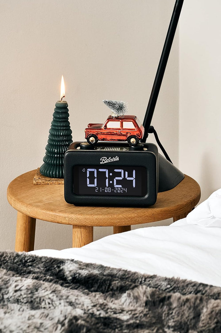 Revival Rest Retro Radiowecker Dab+/UKW/Bluetooth schwarz
