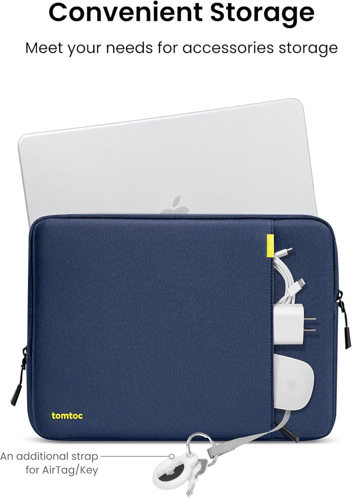 tomtoc 360° Tasche Hülle Entwickelt für 13 Zoll MacBook Neo A3404 (2026) mit A18 Pro Chip, Wasserabw