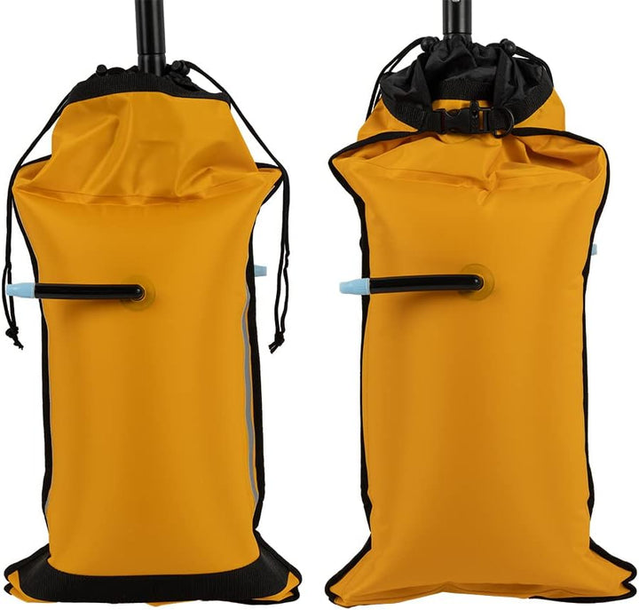 HEYTUR Kayak Paddle Float Aufblasbares Paddle Floating Bag Wasserrettungs-Schwimmbeutel für Kajak-Ru