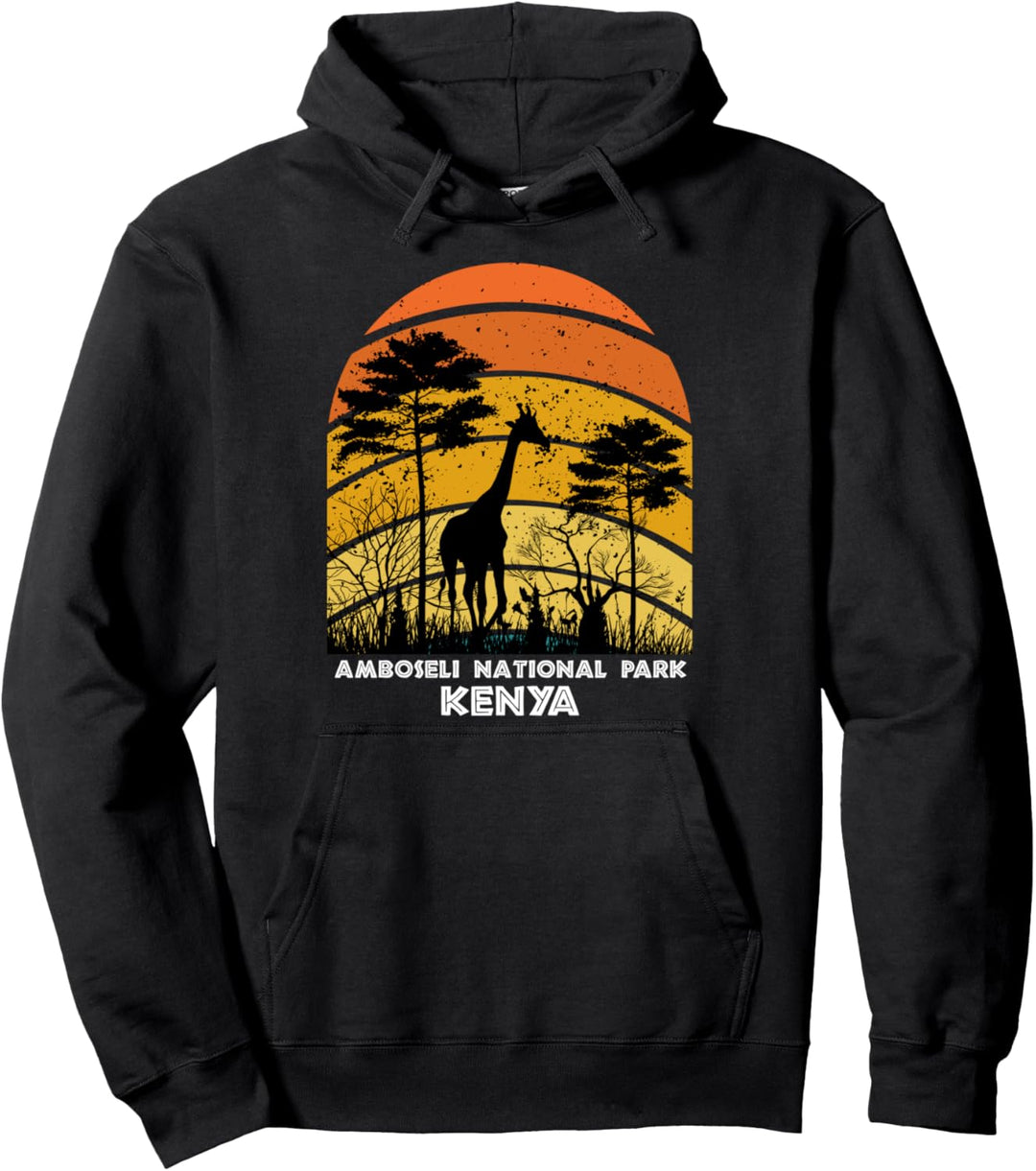 Amboseli National Park, Kenia Afrika Safari Pullover Hoodie