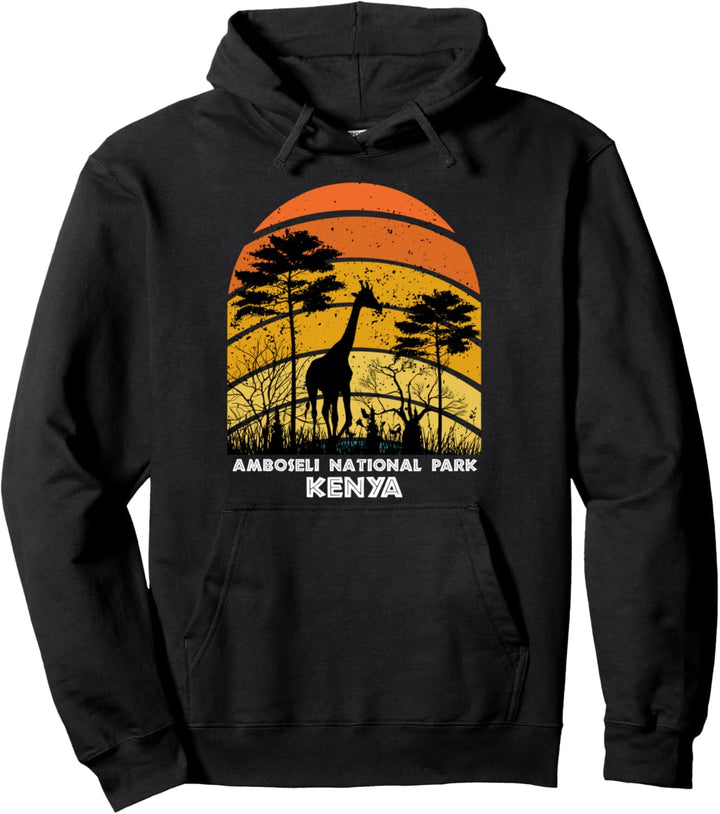 Amboseli National Park, Kenia Afrika Safari Pullover Hoodie