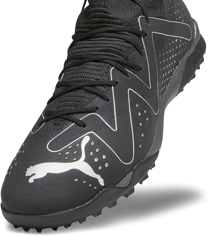 PUMA Herren Future Match Tt Fussballschuh 44.5 EU Puma Schwarz Puma Silber, 44.5 EU Puma Schwarz Pum