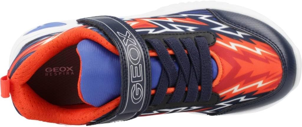 Geox J Assister Boy 35 EU Navy Orange, 35 EU Navy Orange