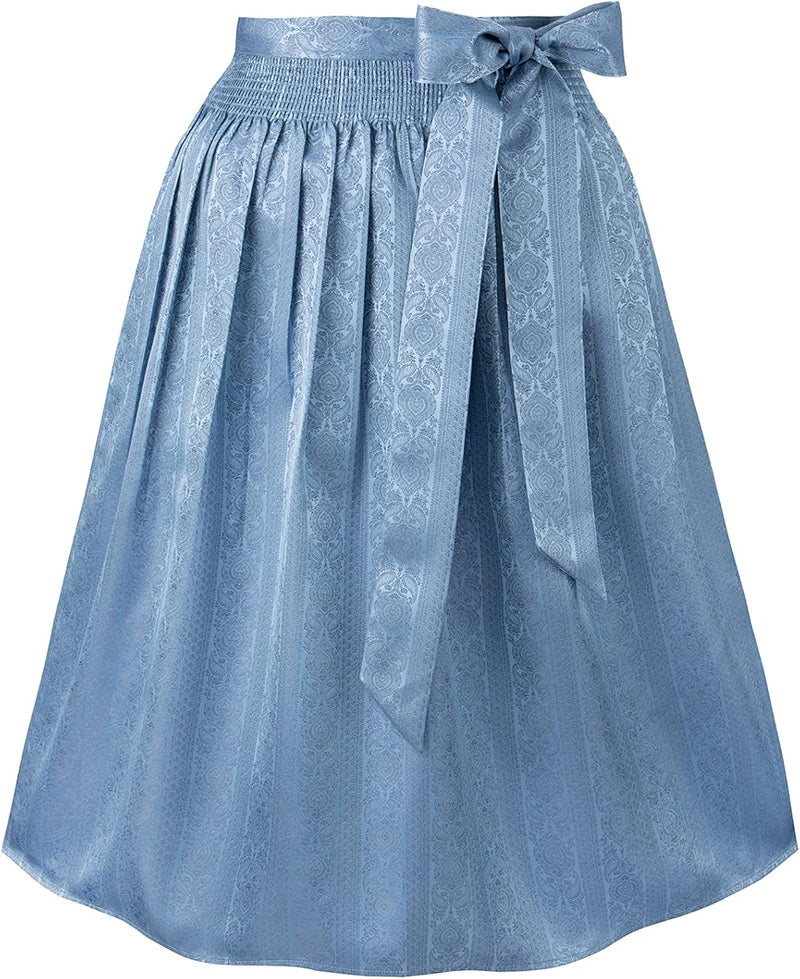 Stockerpoint Damen Schürze Corinna Dirndlschürze, hellblau, Regular