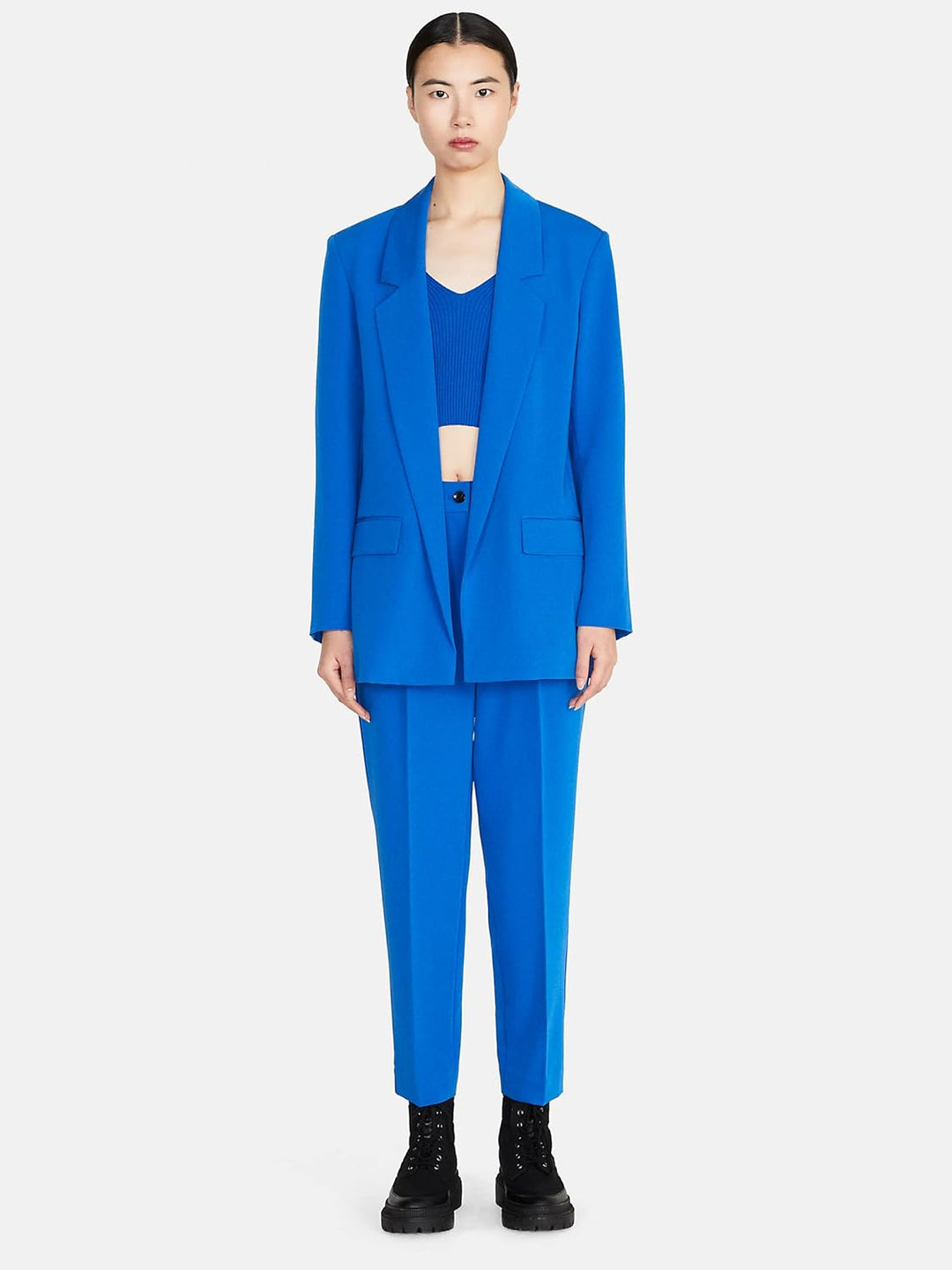 Sisley Damen 2kvxlw00q Jacket, Bright Blue 36u, 38 EU