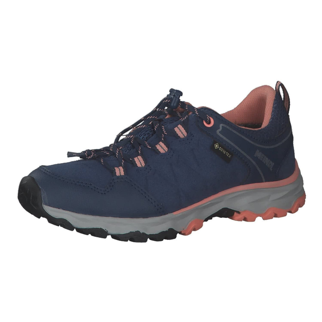 Meindl Unisex Kinder Trekkingschuh Crib Shoe 28 EU Jeans Lachs, 28 EU Jeans Lachs