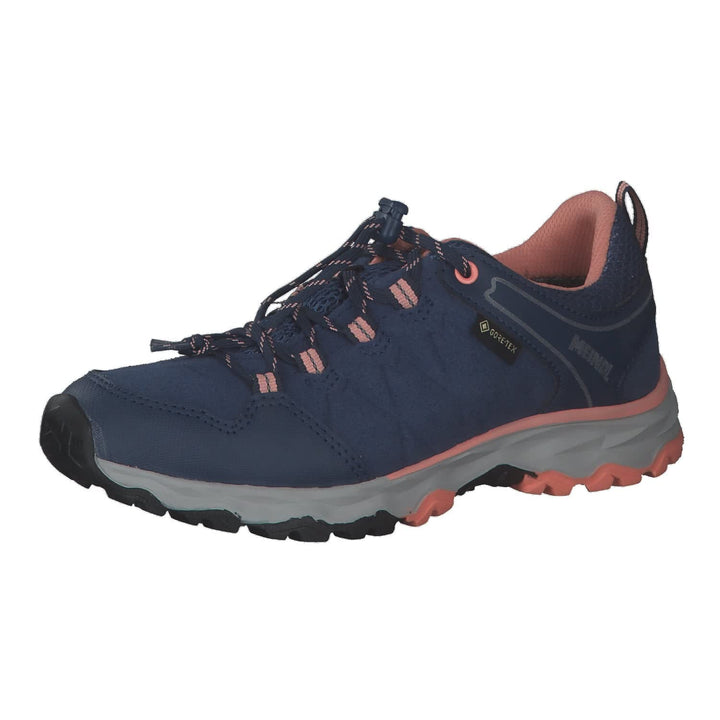 Meindl Unisex Kinder Trekkingschuh Crib Shoe 28 EU Jeans Lachs, 28 EU Jeans Lachs