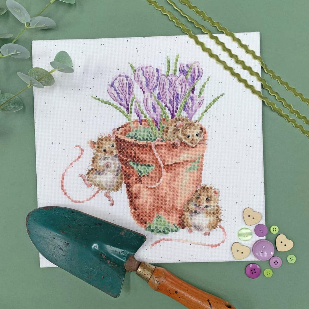 Bothy Threads Kreuzstich-Set "Garden Friends"