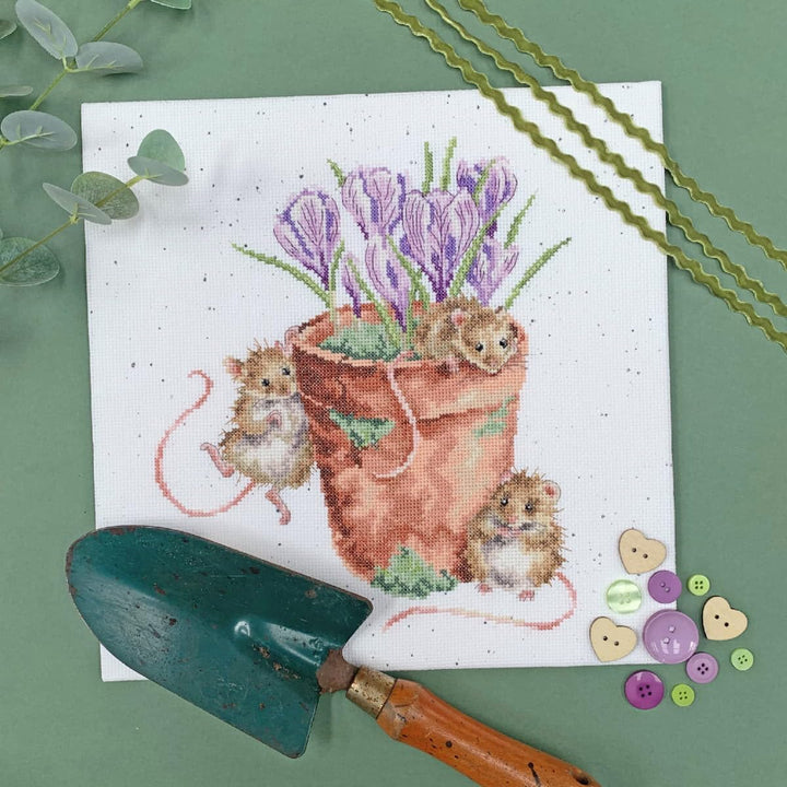 Bothy Threads Kreuzstich-Set "Garden Friends"