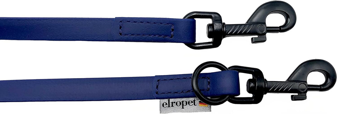 Biothane Hundeleine schwarzer Haken verstellbar für kleine Hunde/grosse Hunde 2m / 2,40m / 2,80m / 3