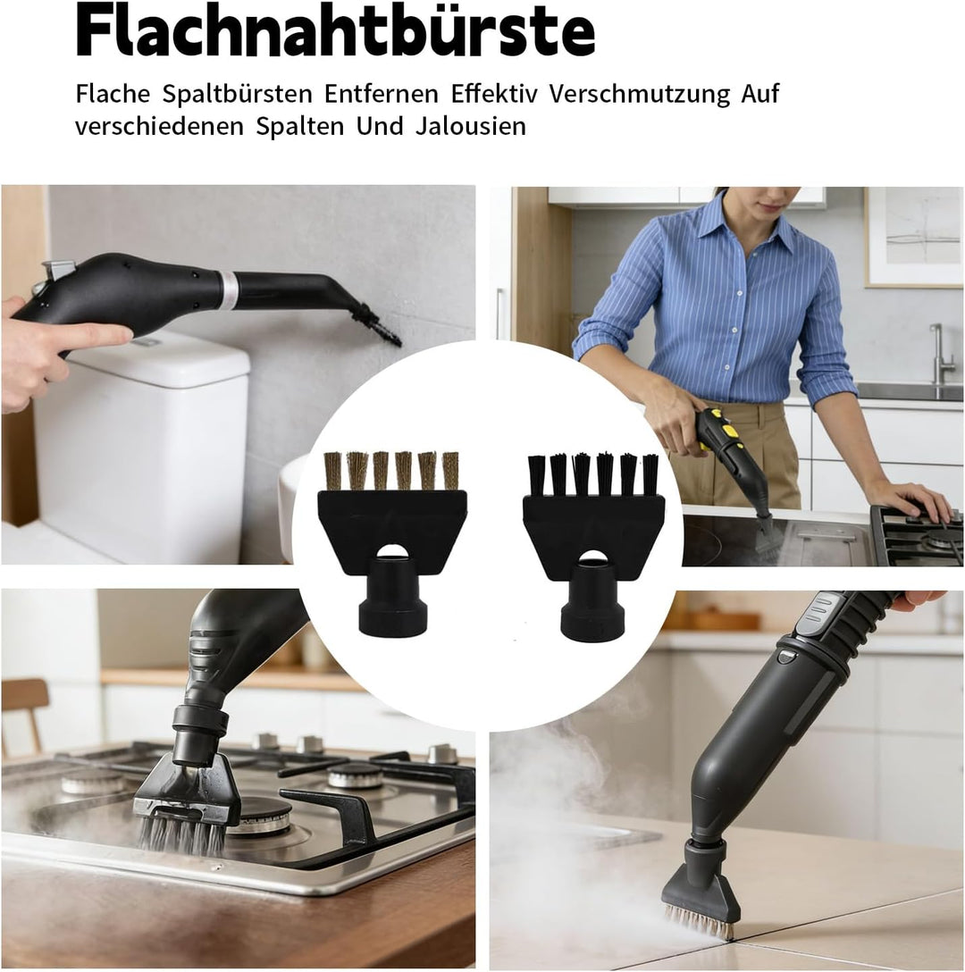12 Stück Kompatibel für Kärcher Dampfreiniger Zubehör, Ersatzteile für Dampfreiniger Kärcher SC1 SC2