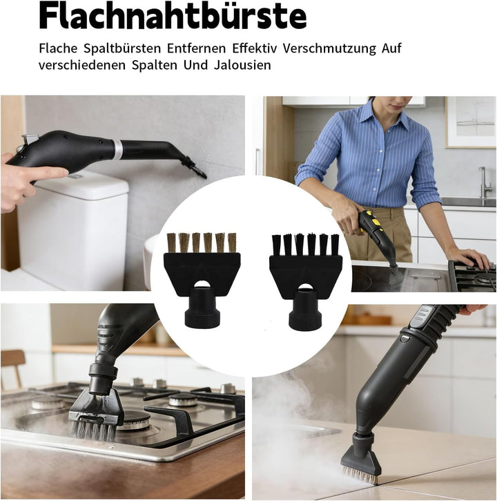 12 Stück Kompatibel für Kärcher Dampfreiniger Zubehör, Ersatzteile für Dampfreiniger Kärcher SC1 SC2