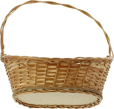 Präsentkorb "Natur" aus Weide in 3 Grössen, Geschenkkorb leer, Henkelkorb, Weidenkorb, Buffetkorb au