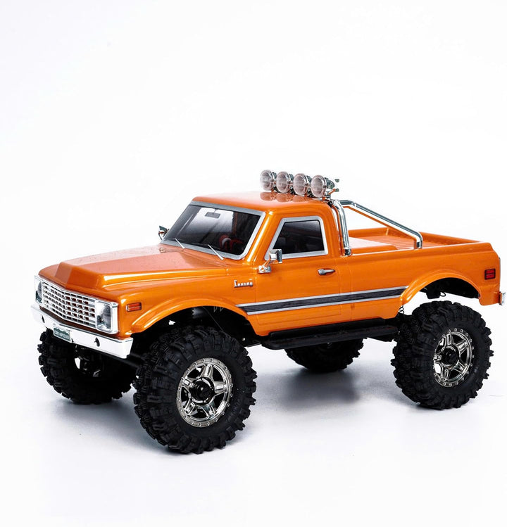 HOBBYPLUS CR18P EVO 2 Rock RC Crawler - 1/18 Scale Mini RC Crawler mit Zwei-Gang-Getriebe, Ganzmetal