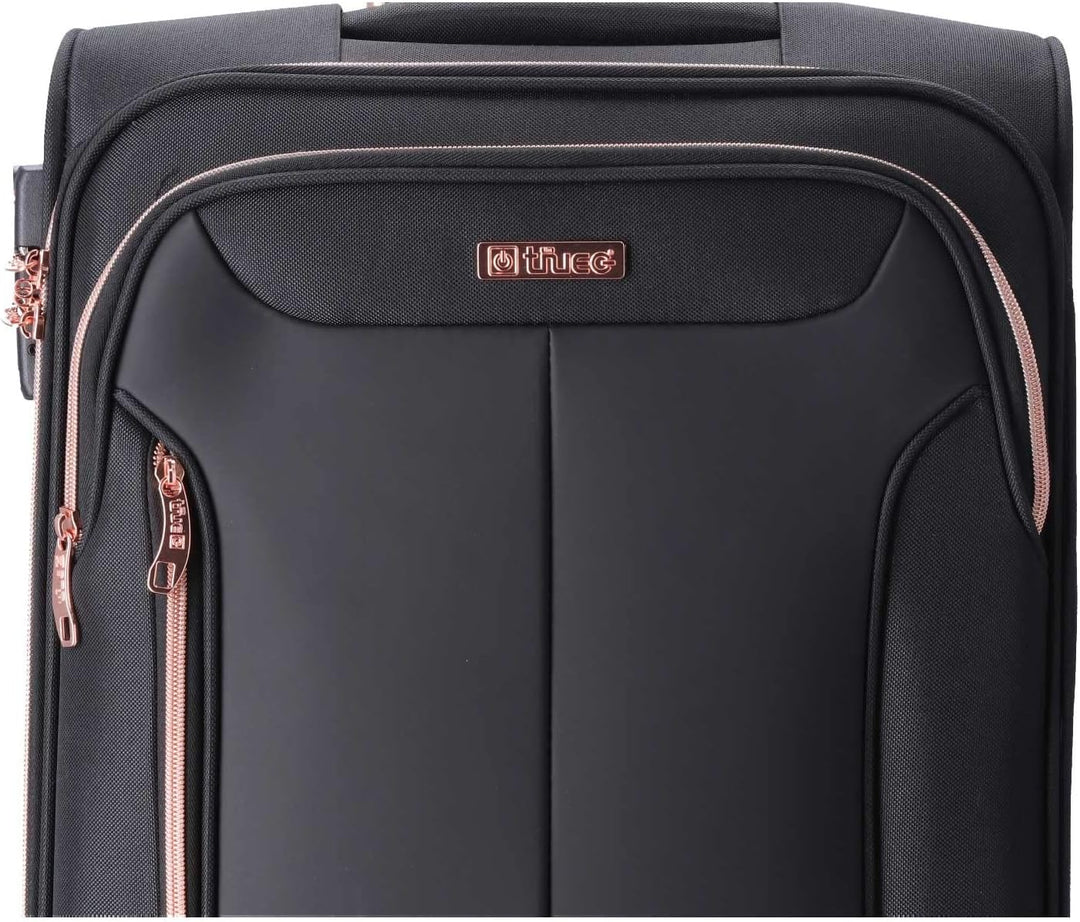 TheTrueC 4 Rollen Koffer Superlight 55cm Kopenhagen black/rose