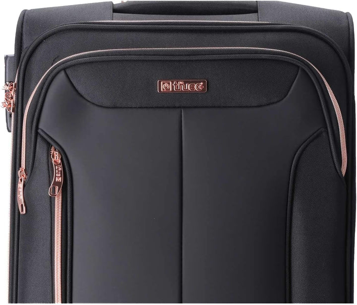 TheTrueC 4 Rollen Koffer Superlight 55cm Kopenhagen black/rose